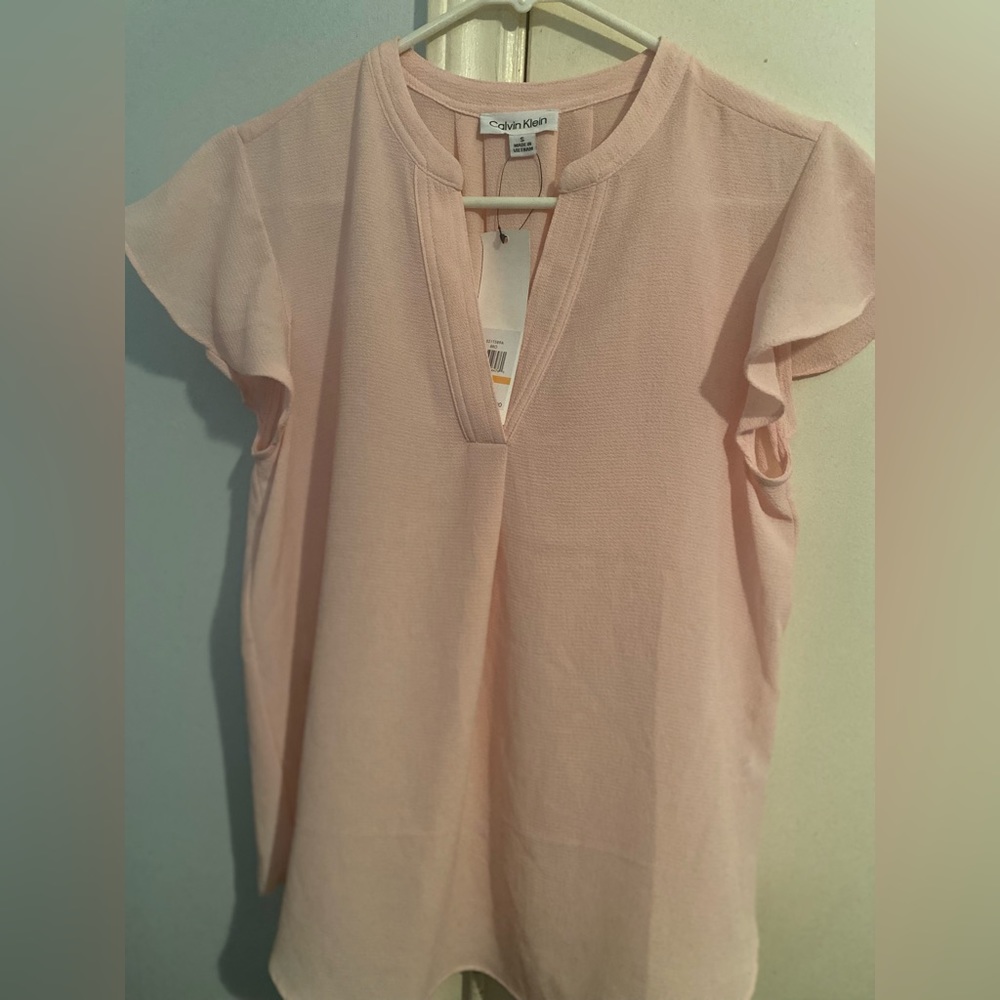 Calvin Klein Light Pink Blouse